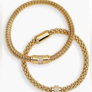 Nordstrom Set of 2 Mesh Stretch Bracelets